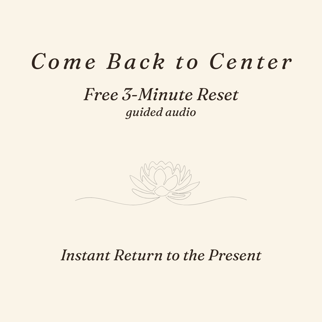Free 3-Minute Reset