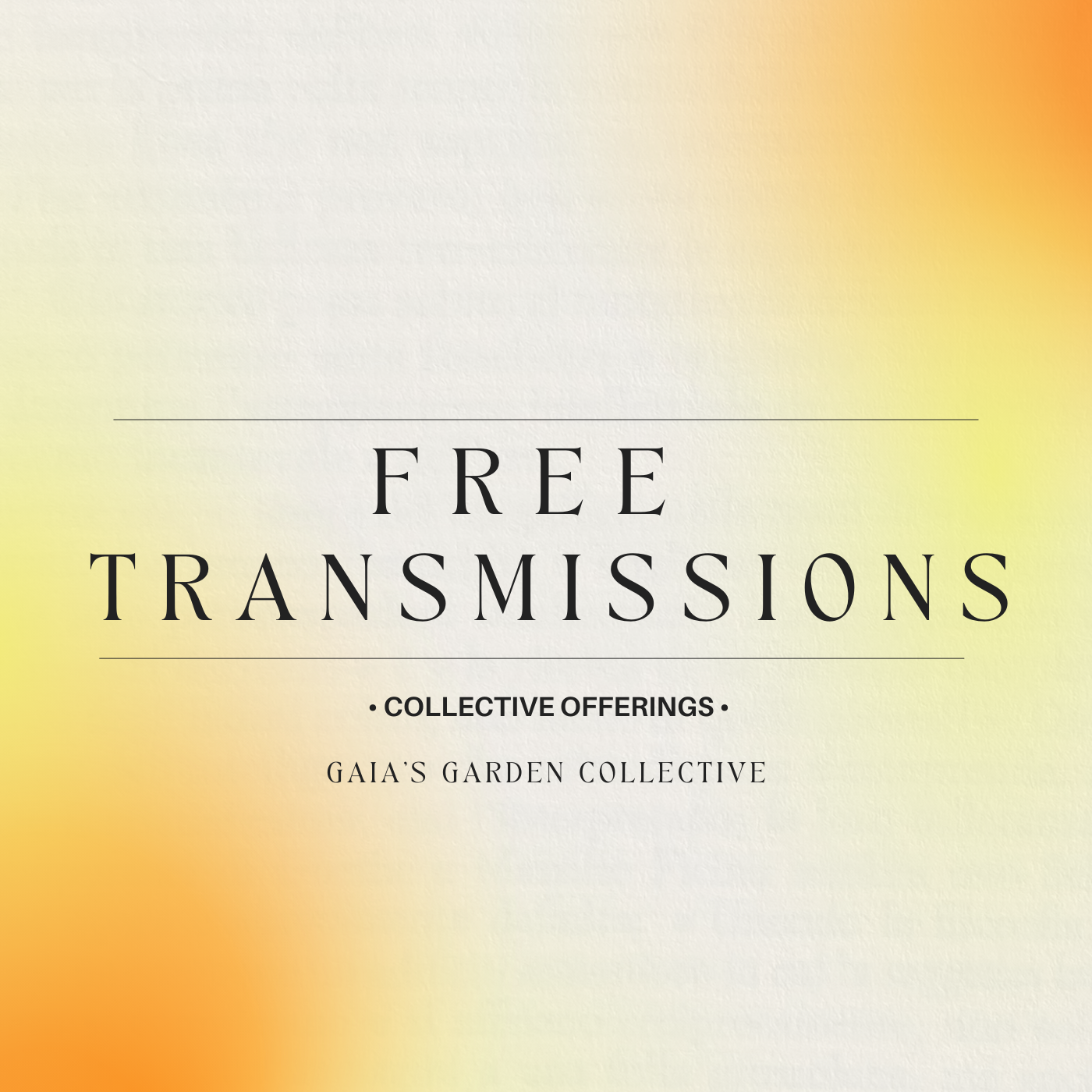 Free Transmissions
