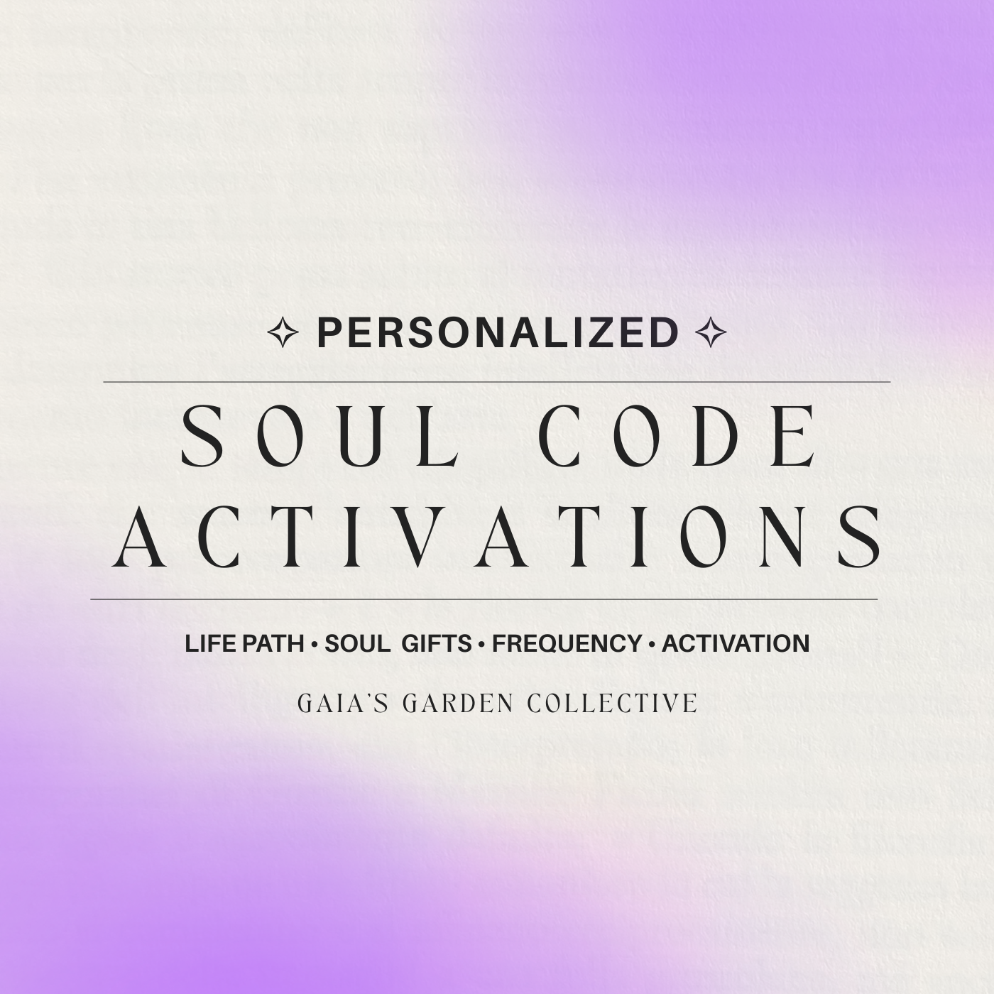 Soul Code Activations