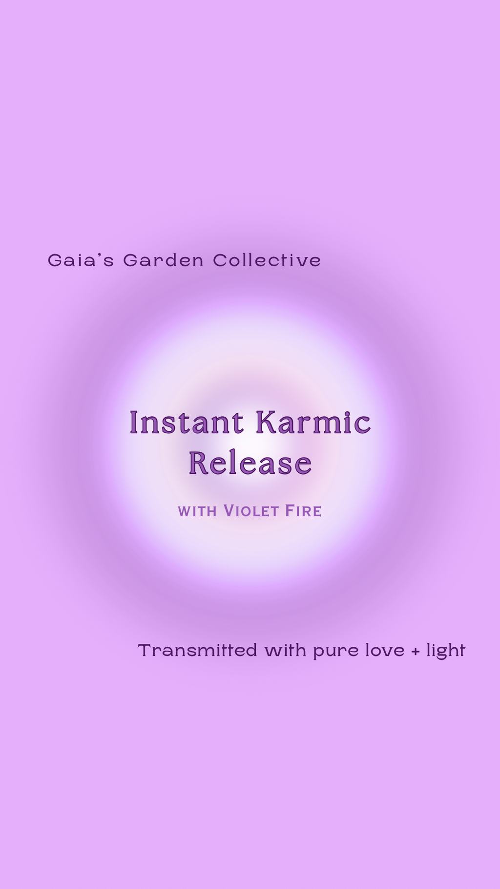 Instant Karmic Release In Under 5 Mins Transmission