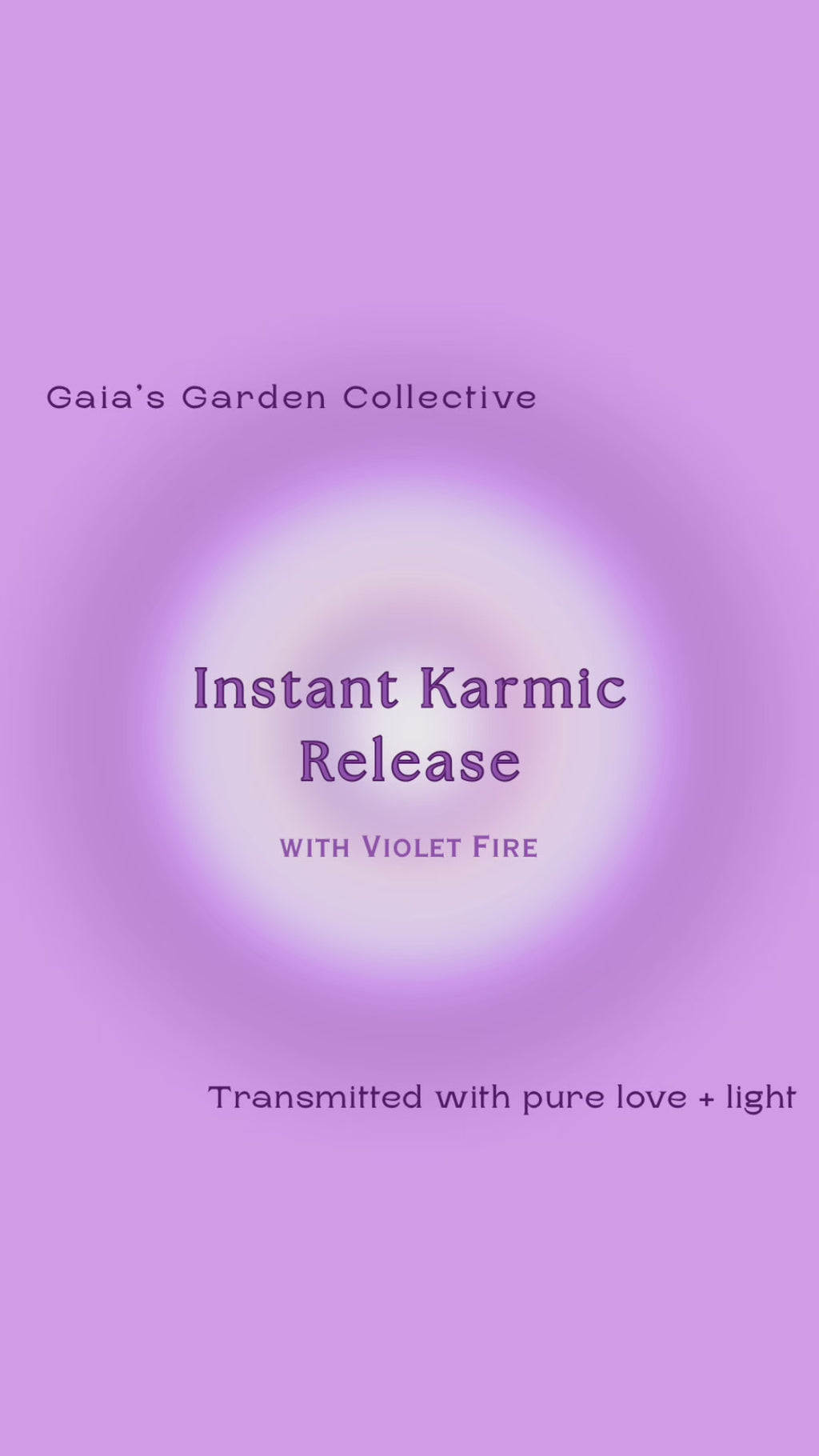 Instant Karmic Release In Under 5 Mins Transmission