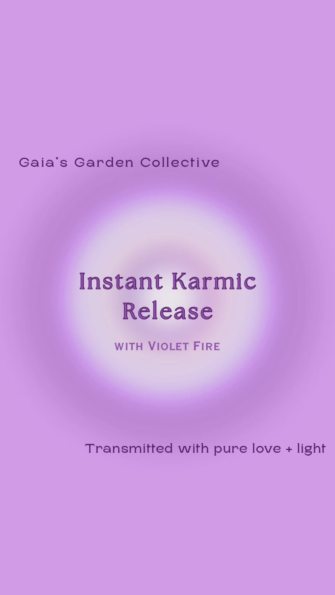 Instant Karmic Release In Under 5 Mins Transmission